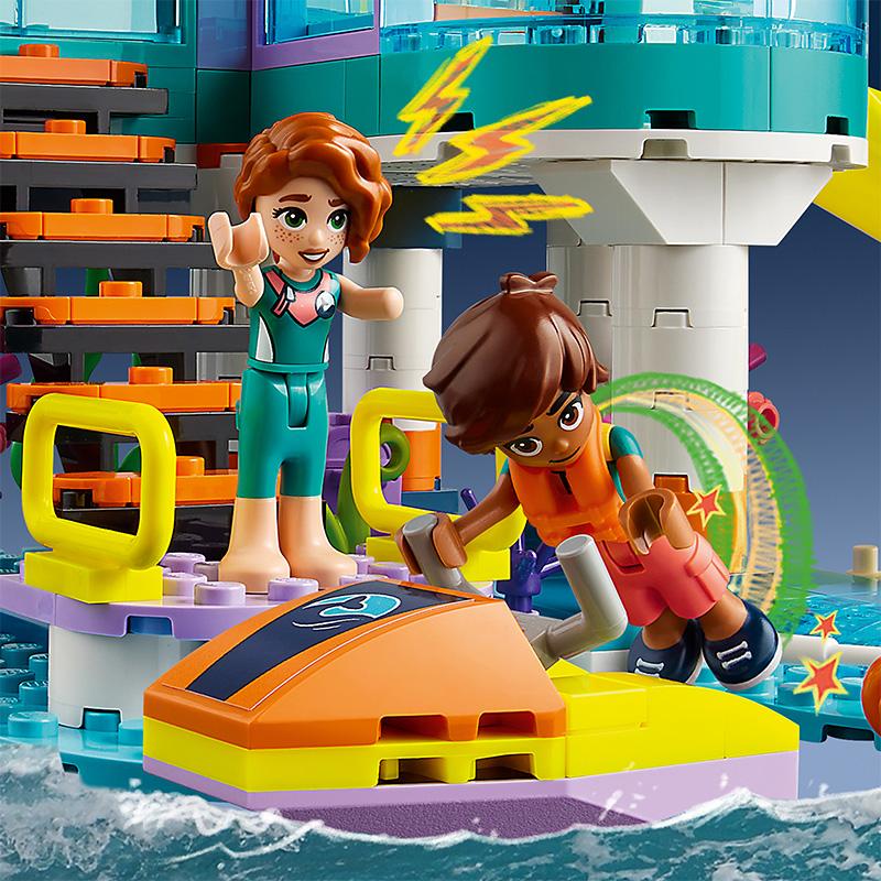 Đồ Chơi Lắp Ráp Trung Tâm Cứu Hộ Sinh Vật Biển Lego Friends 41736