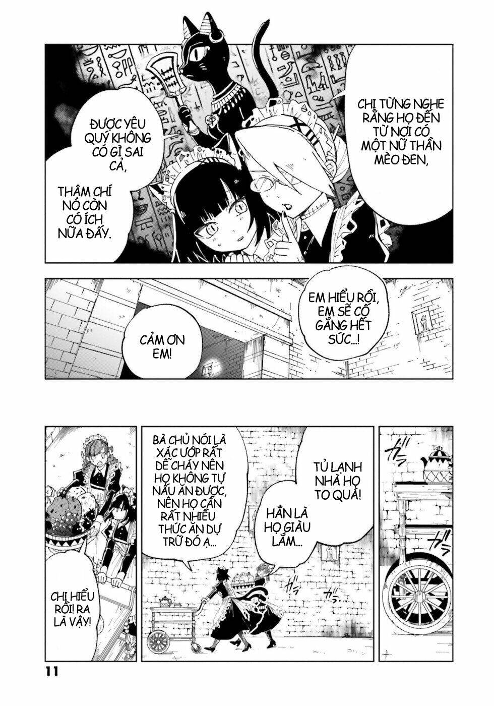 kaibutsu maid no kareinaru oshigoto chapter 9 10