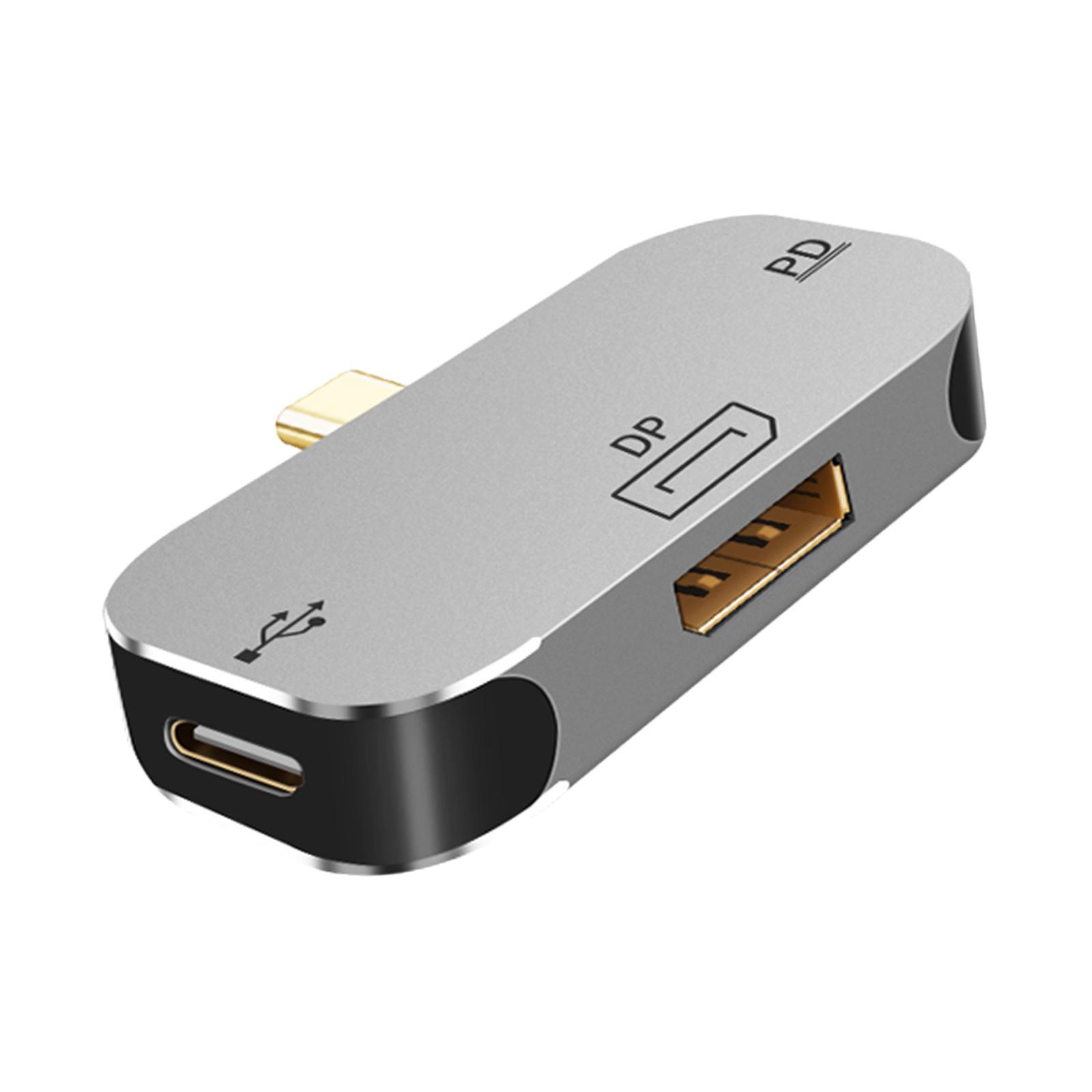 3 in1 Docking Station Type-C Charging Port Adapter Laptop Computer