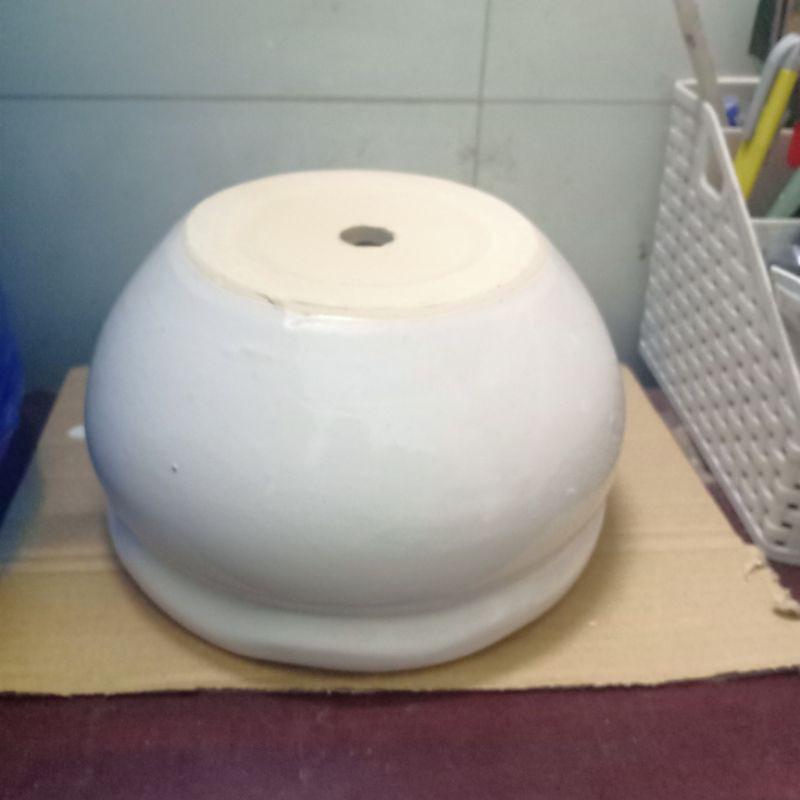 Chậu sứ miệng bèo - KT: R18 x C11 x Đ11