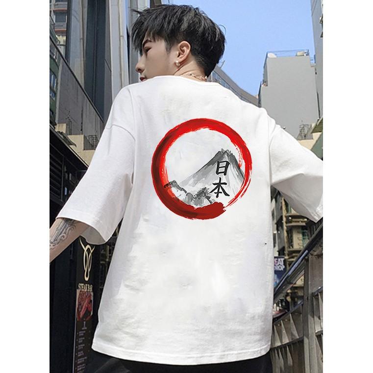 Album 34 - Áo thun nam tay lỡ form rộng họa tiết cá tính đẹp độc lạ vải dày mịn