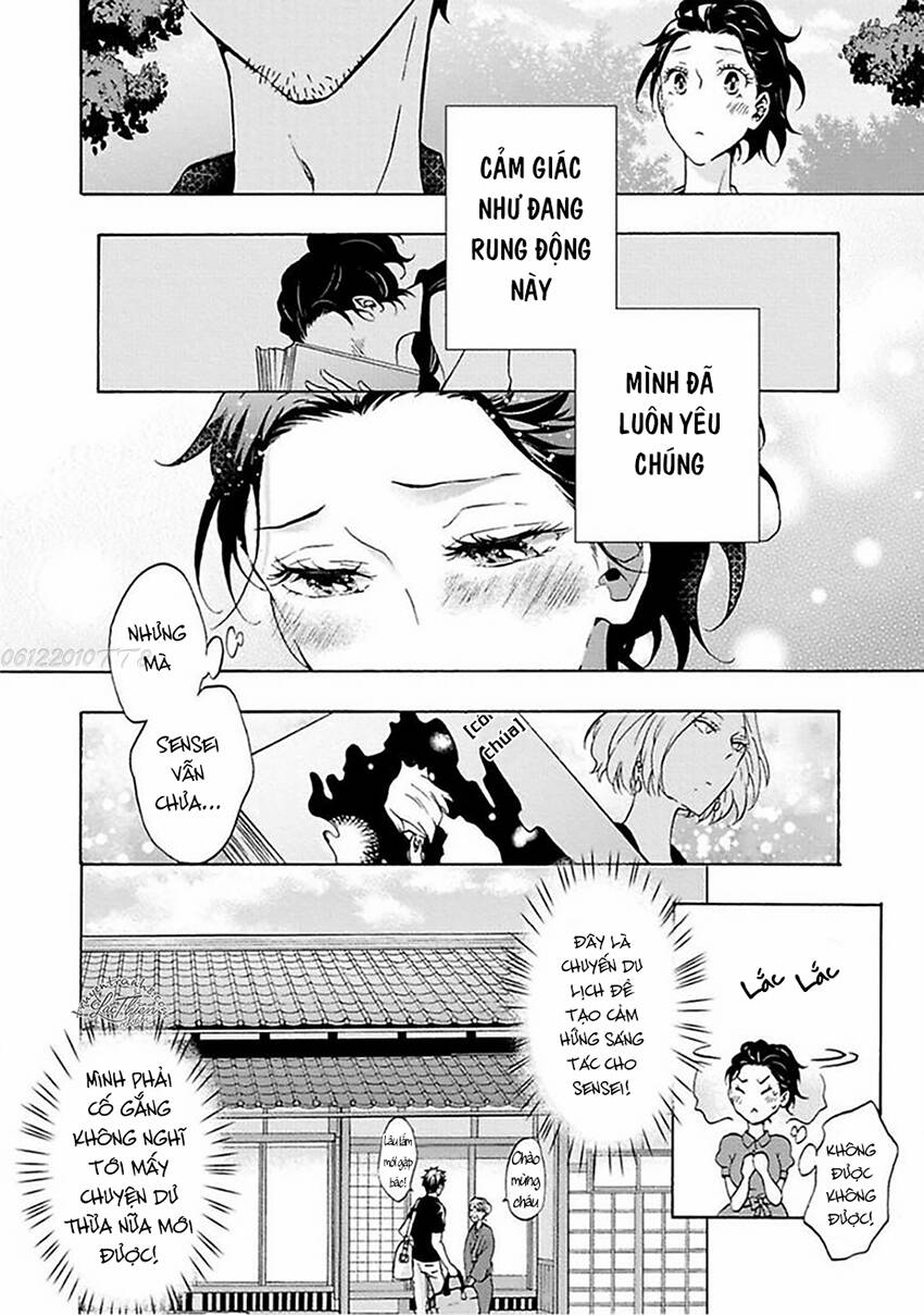 biên tập viên mộng mơ và tiểu thuyết gia chán đời chapter 6 10