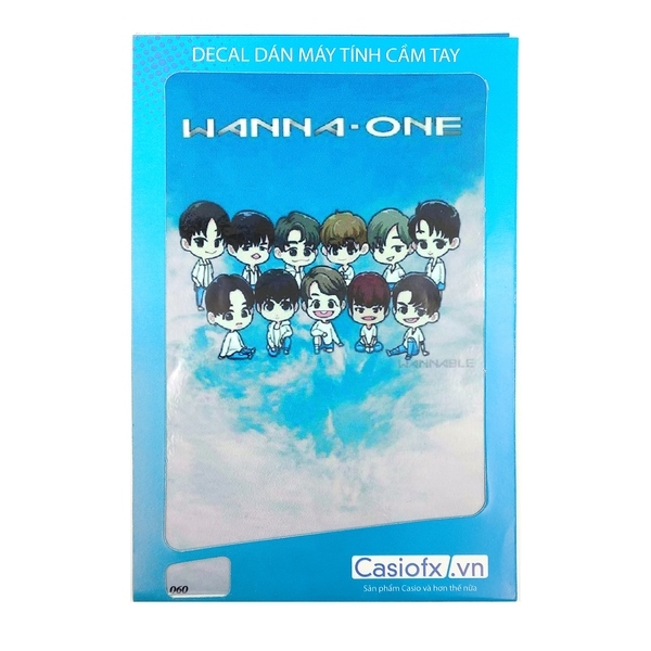 Decal Trang Trí Máy Tính Teenage Fan Wanna One 060