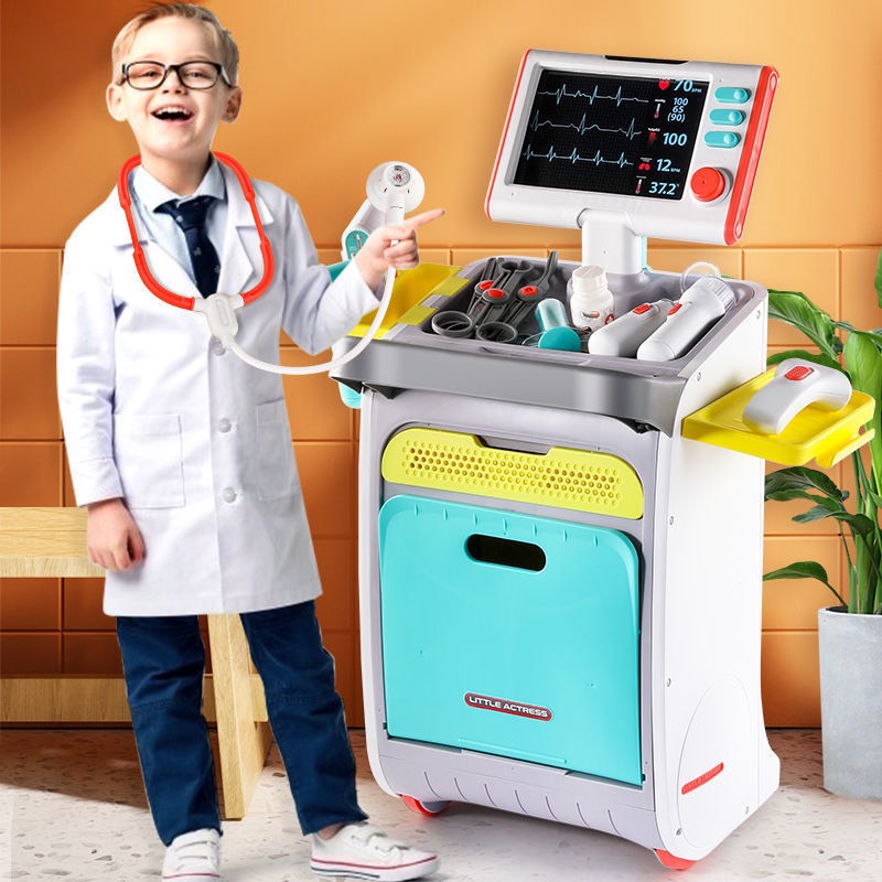 Đồ chơi bác sĩ cao cấp, bộ đồ chơi bác sĩ full phụ kiện bộ to cho bé - Quà tặng kỹ năng cho bé