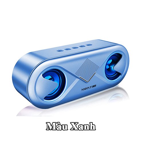 Loa Bluetooth Mini không dây NIQIN chính hãng, Loa mini Bluetooth S6 tích hợp loa kép bass cực chất, hỗ trợ thẻ nhớ, đài FM, Usb