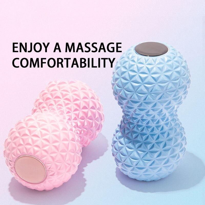 Peanut Massage Ball Light Fitness Exercise Fascia Massage Whole Body High Density Light Muscle Pain Relief Home Fitness