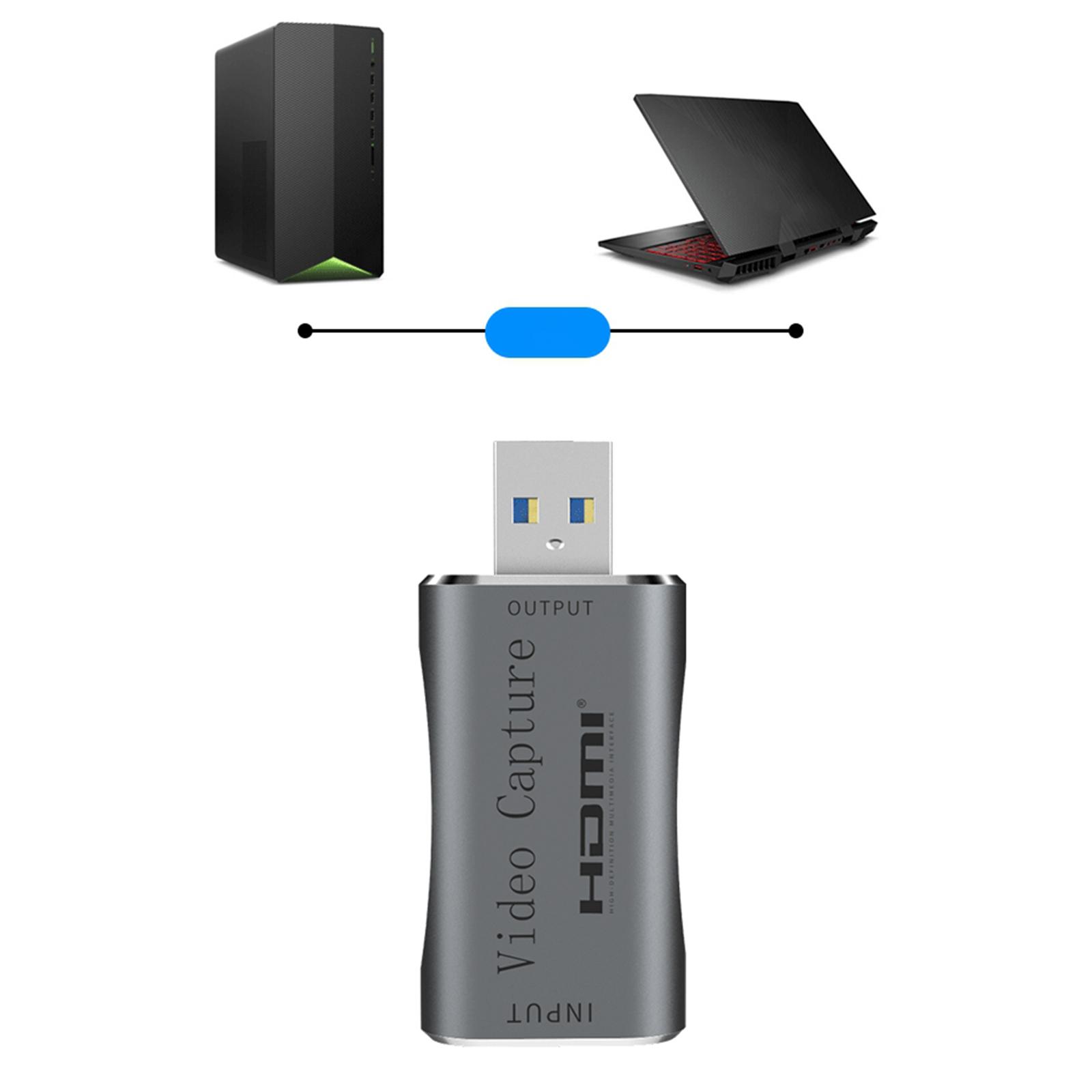 1080P 4K HDMI to USB 3.0 Video Capture Card Game Audio Live Streaming