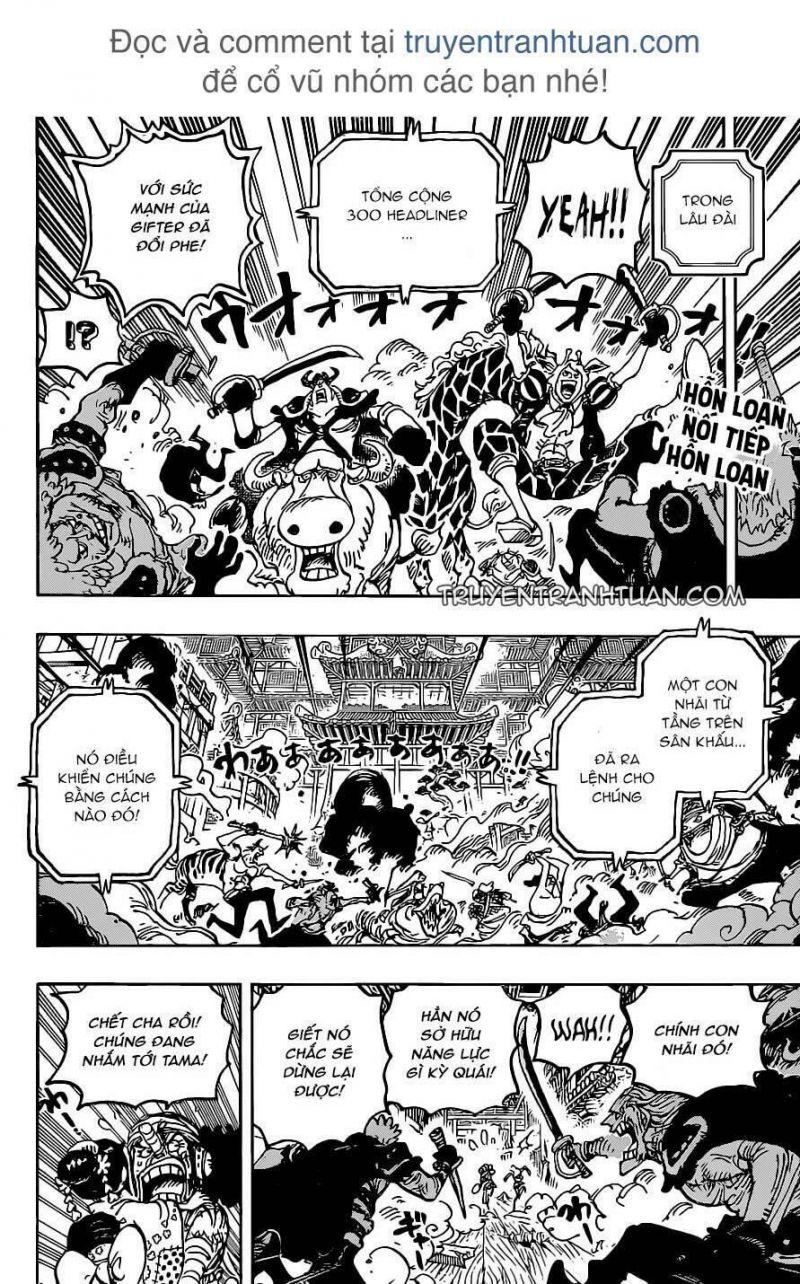 đảo hải tặc - one piece chapter 1018 2