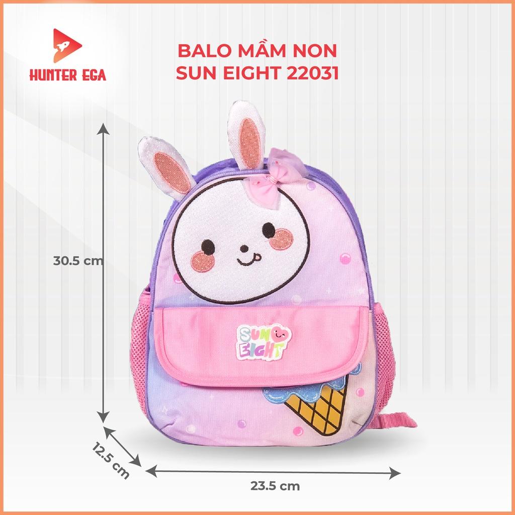 Balo Mầm Non Siêu Nhẹ Họa Tiết Hình Thú Dễ Thương Mã SUN EIGHT 22031