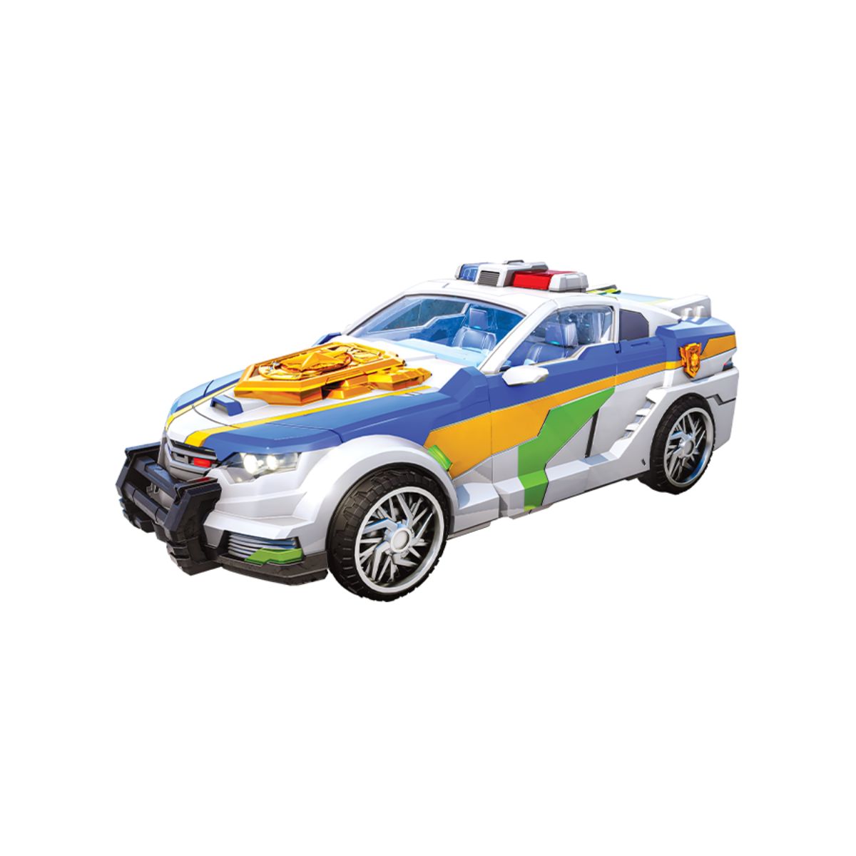 Đồ Chơi Robot Đại Tướng Justice Titan Biến Hình 5 Phương Tiện Cứu Hộ Miniforce 505012