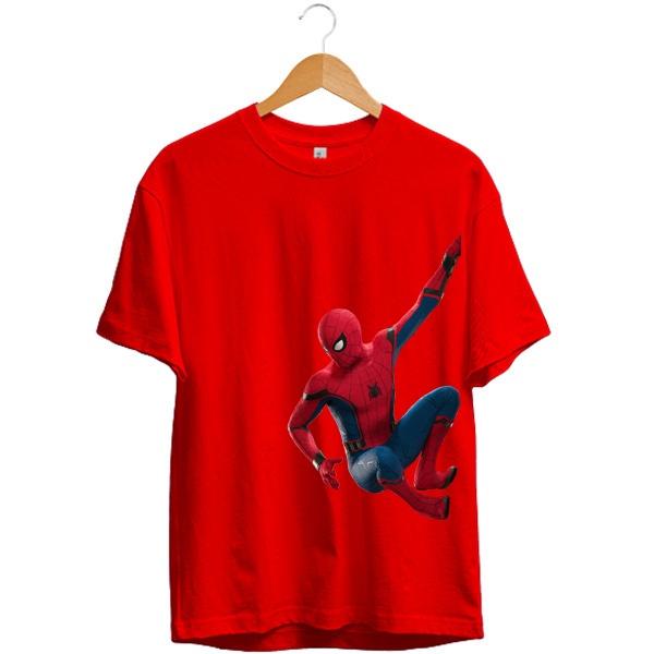 Áo thun trẻ em spider man 6 màu , Có size người lớn, King Cotton