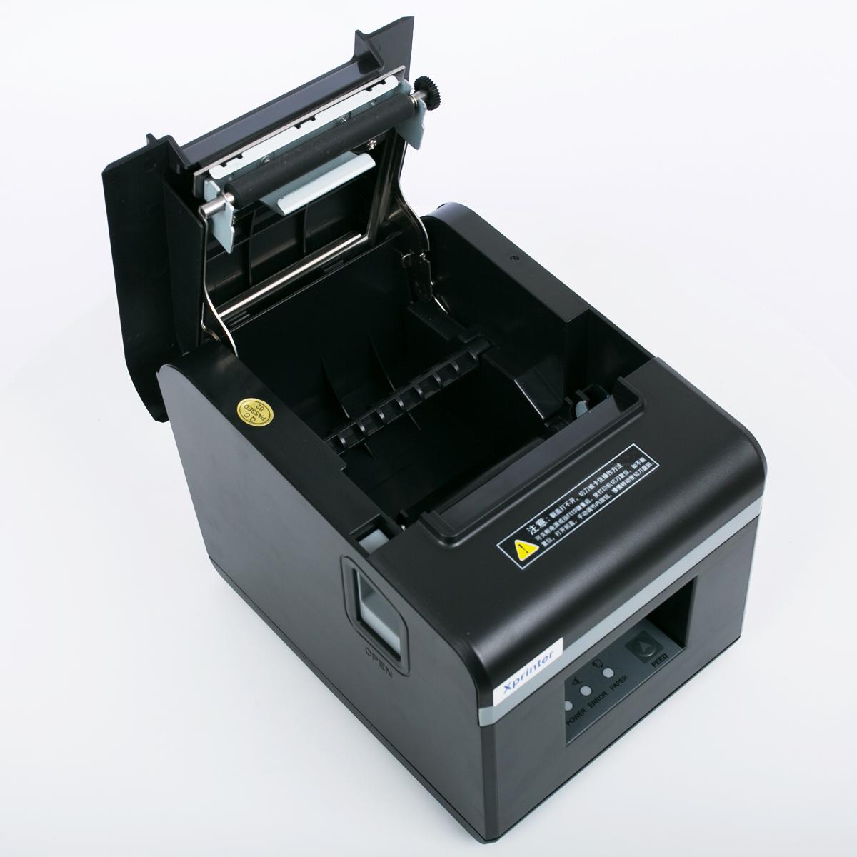 Máy in hóa đơn Xprinter N160ii (USB) - Hàng chính hãng (Màu Đen Xám)