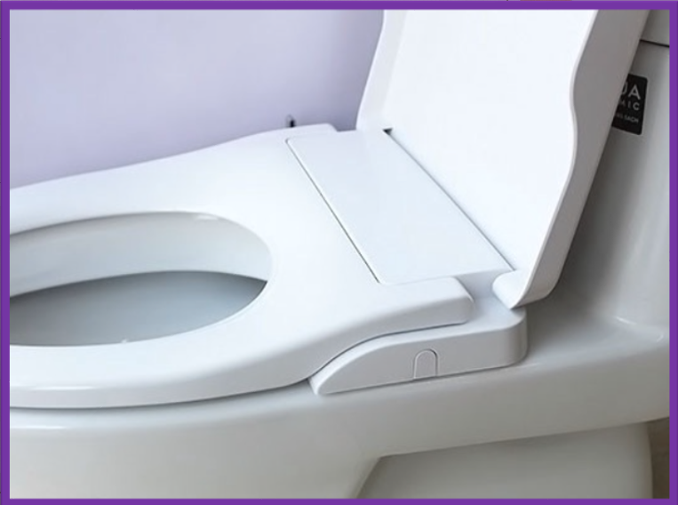 Nắp bồn cầu tự rửa thông minh xịt rửa, vệ sinh phụ nữ INAX CW-S15