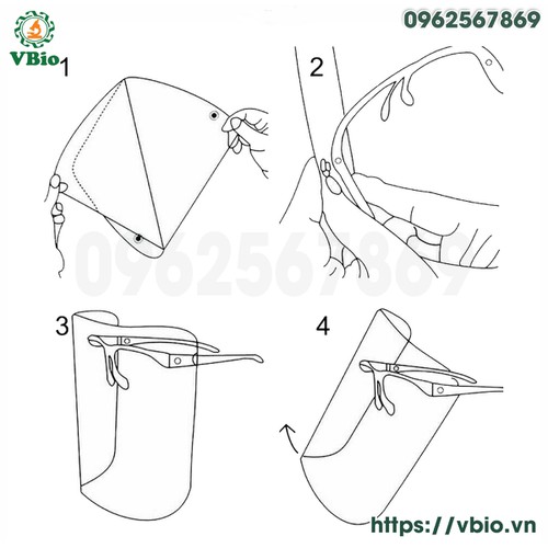 Kính chống giọt bắn phòng dịch