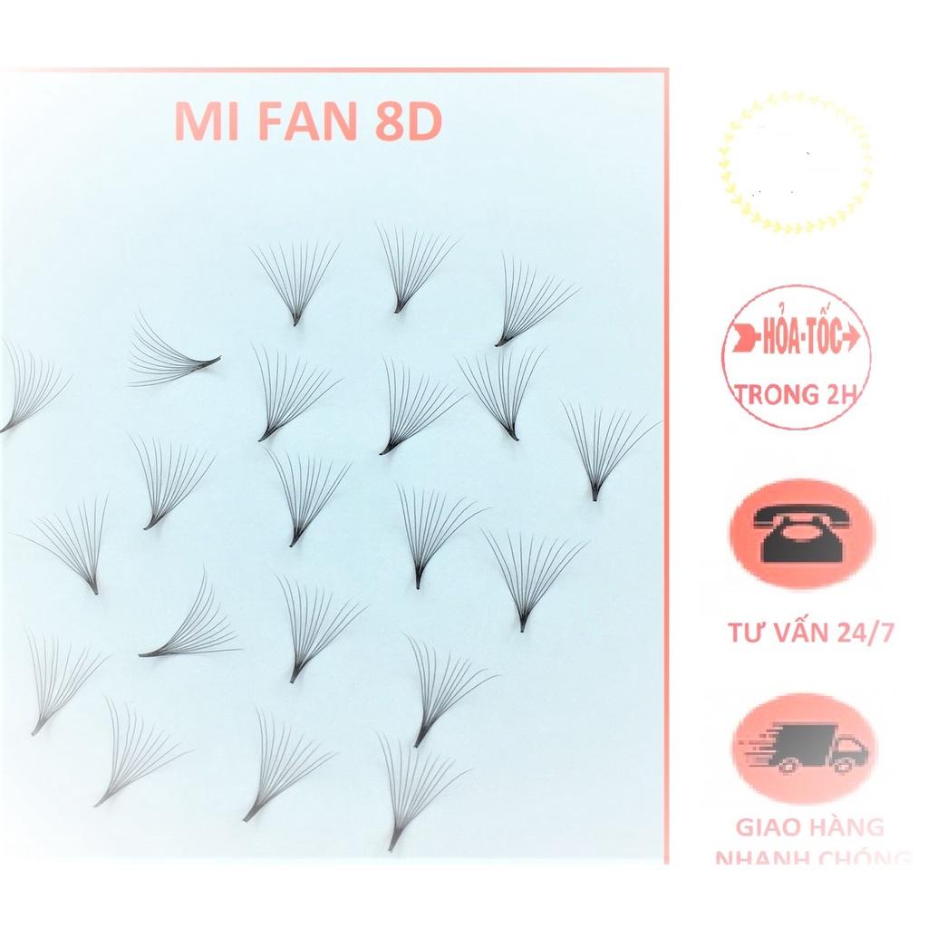 MI FAN 8D -DÀY 0,07 - CONG C-CC-D HỘP 500 FAN - DỤNG CỤ NỐI MI