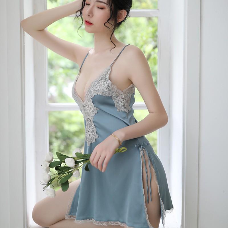Váy ngủ sexy gợi cảm xẻ eo MS5126
