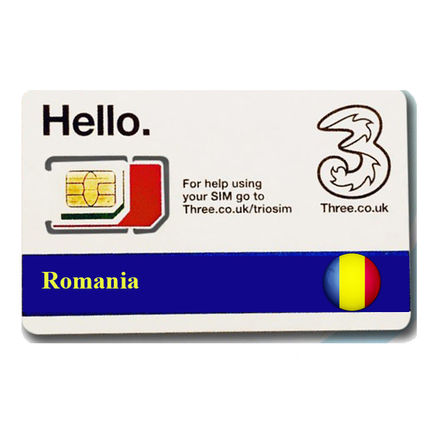 Sim du lịch Romania 4G tốc độ cao