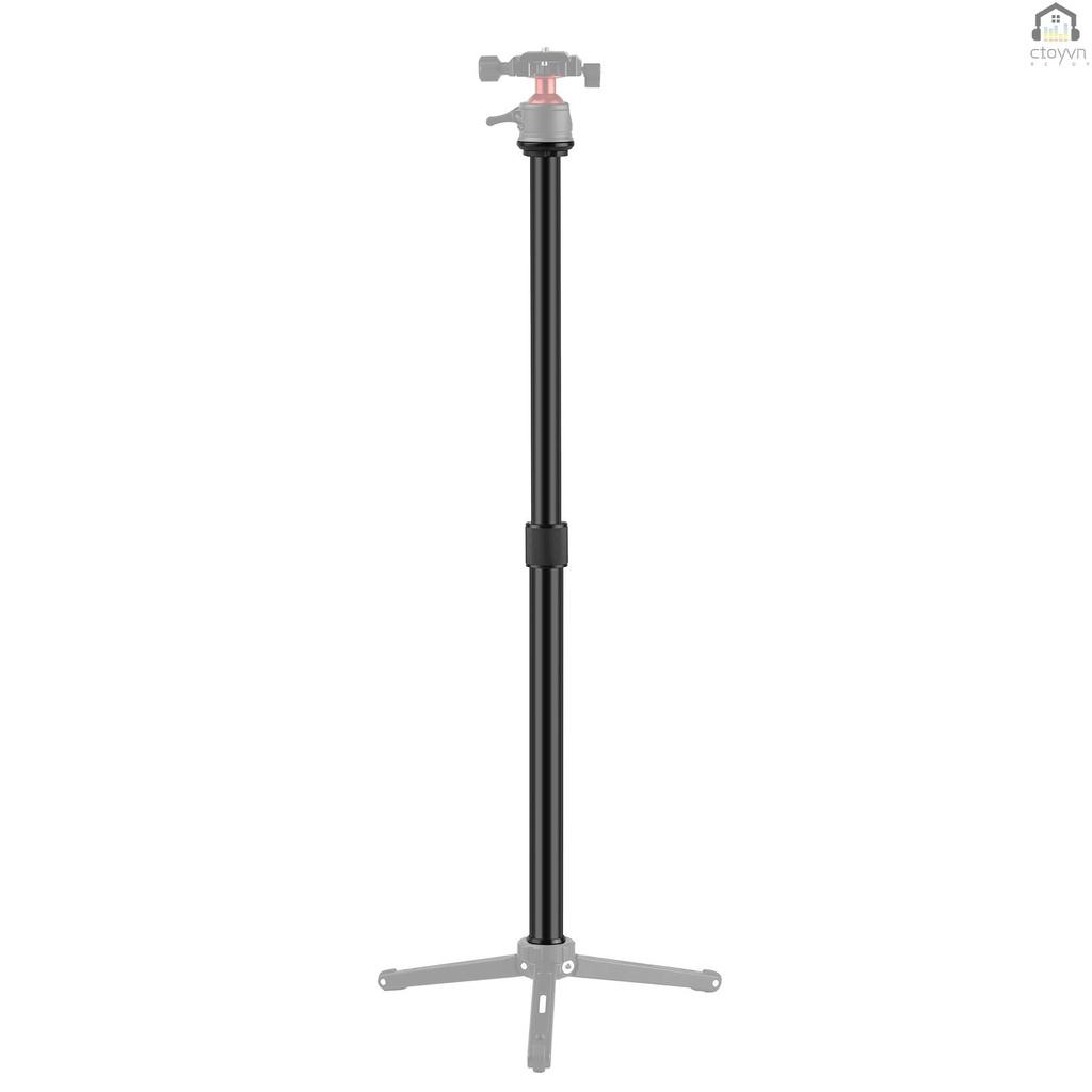 Thanh nối dài kèm ốc vít 1/4inch 33~60cm có thể điều chỉnh cho máy ảnh