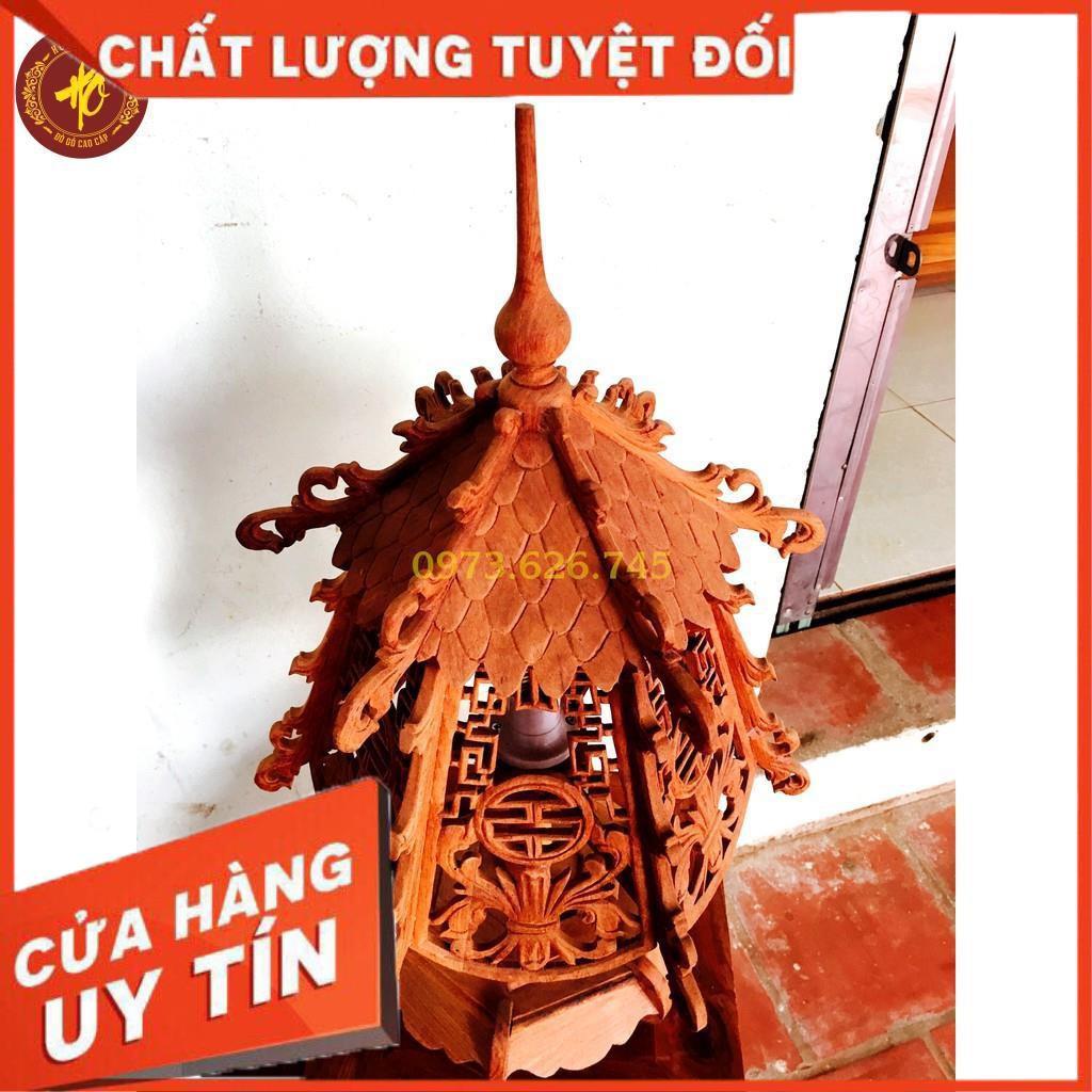 ĐÈN HOA DÂY GỖ HƯƠNG CAO CẤP