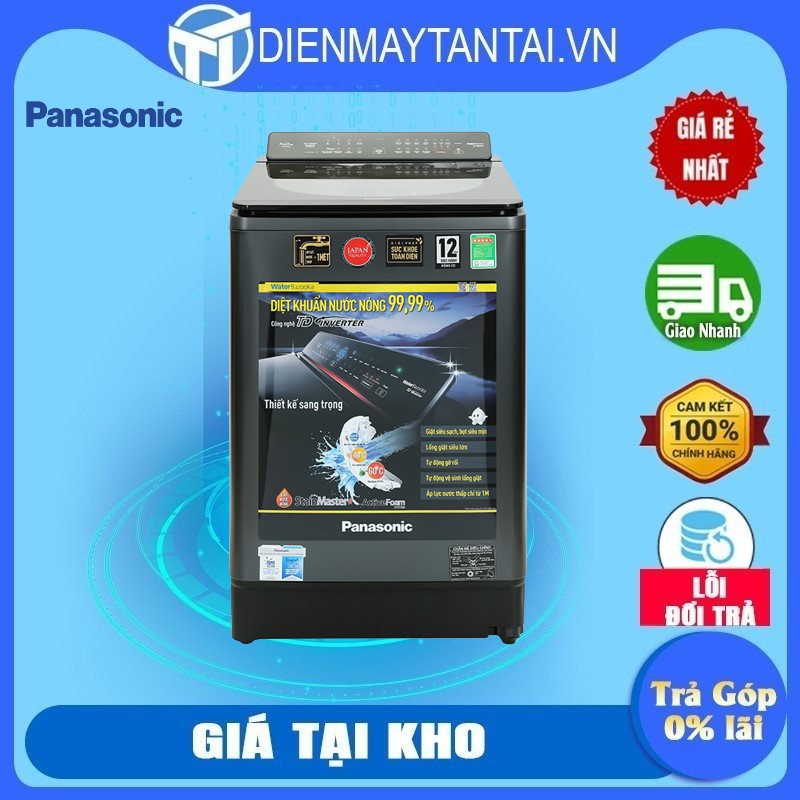 - Máy giặt Panasonic 14 kg NA-FD14V1BRV - Hàng Chính Hãng