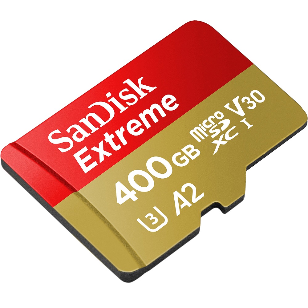 Thẻ Nhớ MicroSDXC SanDisk Extreme 400GB V30 U3 4K A2 R160MB/s W90MB/s - No Adapter (Hàng chính hãng)