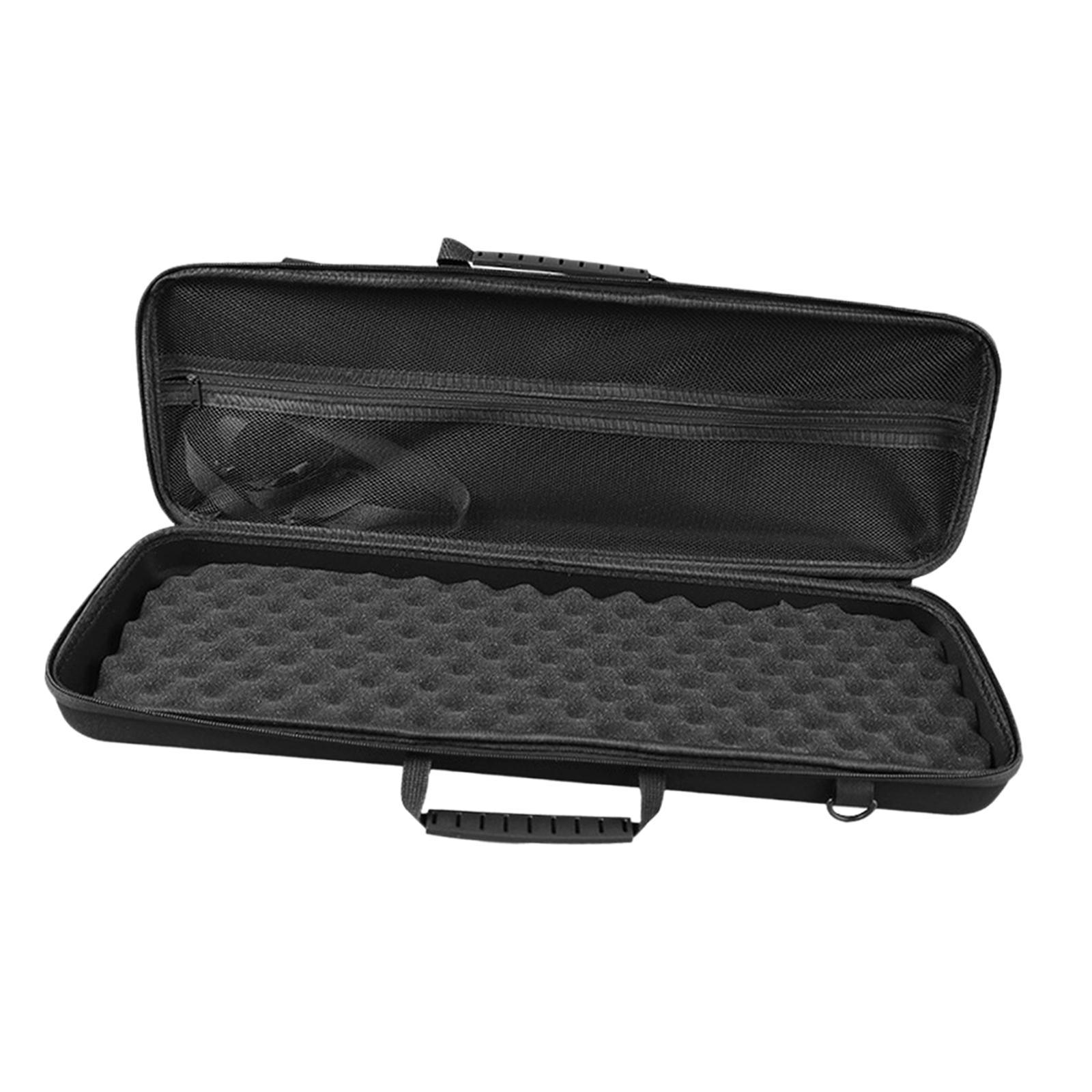 Fishing Rod Reel Bag Travel Carry Case EVA Lightweight Sturdy Gear Container Equipment Fishing Tackle Storage Case Fishing Pole Storage Bag