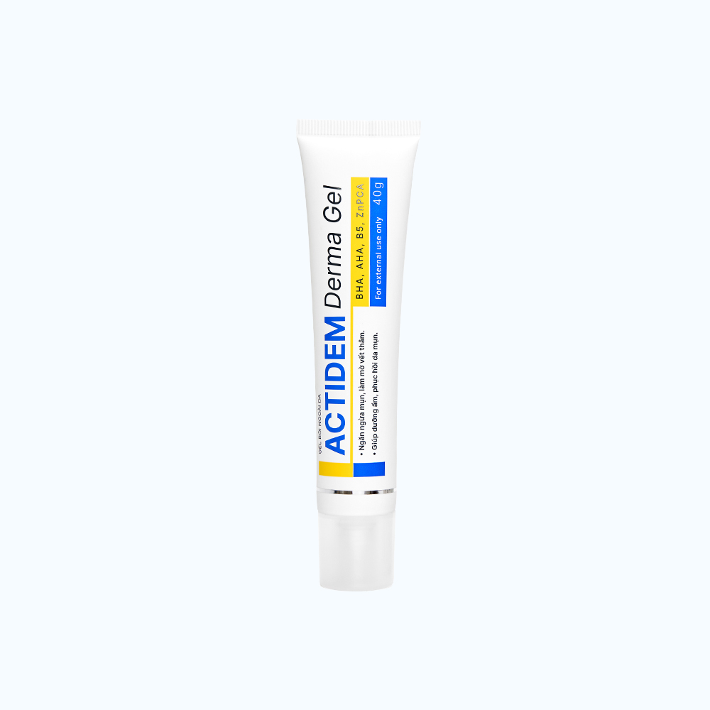 Actidem Derma Gel Ho Tro Ngan Ngua Mun, Lam Mo Vet Tham (40g/tuyp)