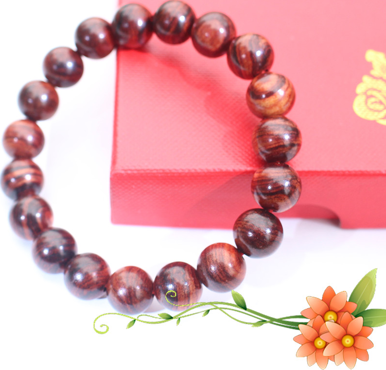 Vòng tay phong thủy Gỗ Sưa Cao Cấp _10 ly