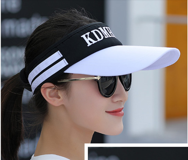 Nón kết nửa đầu thể thao phong cách Hàn, mũ lưỡi trai chống nắng cho nữ