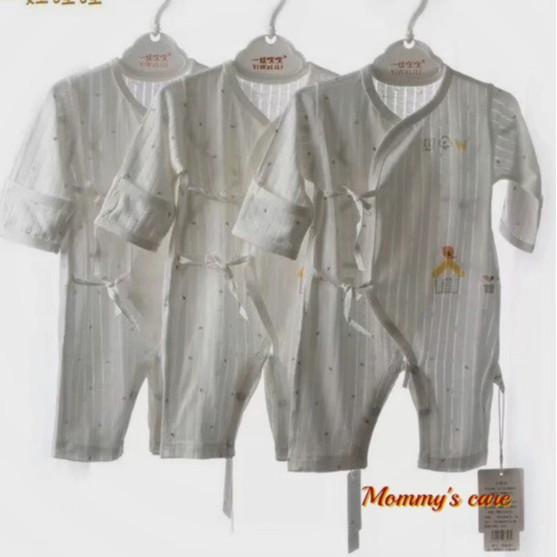 Body sơ sinh sợi tre kết hợp organic cotton hữu cơ tự nhiên không hóa chất an toàn cho bé