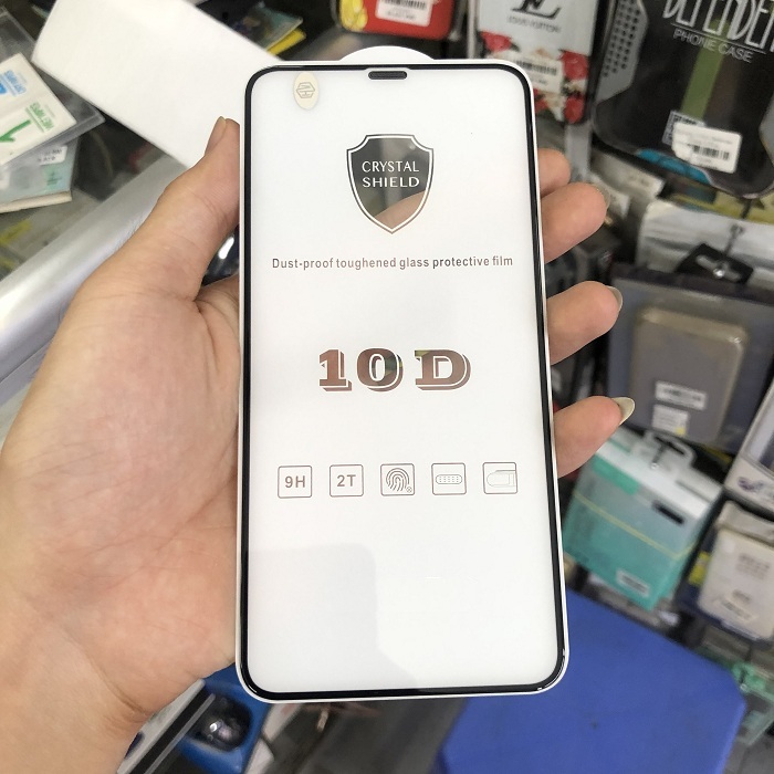 Tấm dán kính cường lực full màn hình 10D dành cho iPhone 11