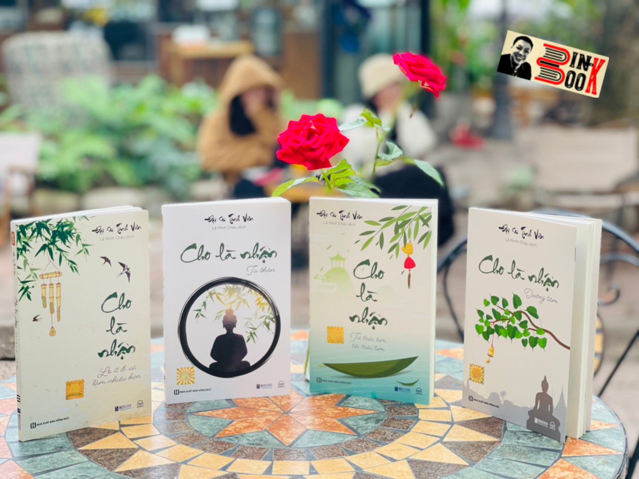 Combo 4 cuốn: CHO LÀ NHẬN – Tâm thanh tịnh, đời ắt an yên – Đại Sư Tinh Vân – Lê Minh Châu dịch – Bizbooks – NXB Hồng Đức