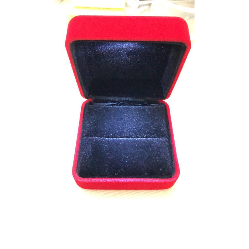 (Jewelry box) HỘP ĐỰNG NHẪN CƯỚI,BÔNG TAI CHO NỮ,HỘP ĐỰNG QUÀ TẶNG TRANG SỨC,ĐỰNG NHẪN CAO CẤP CÓ ĐÈN LED (H28-NĐ