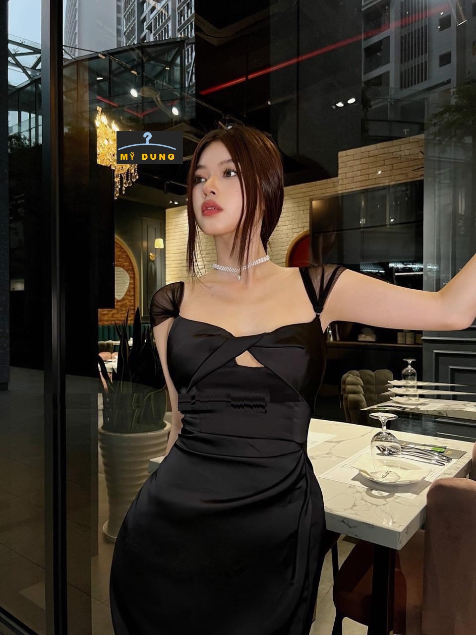 ĐẦM BODY XOẮN NGỰC, TAY CÁNH TIÊN-NHẸ NHÀNG- SANG TRỌNG- GỢI CẢM LÀ EM ẤY