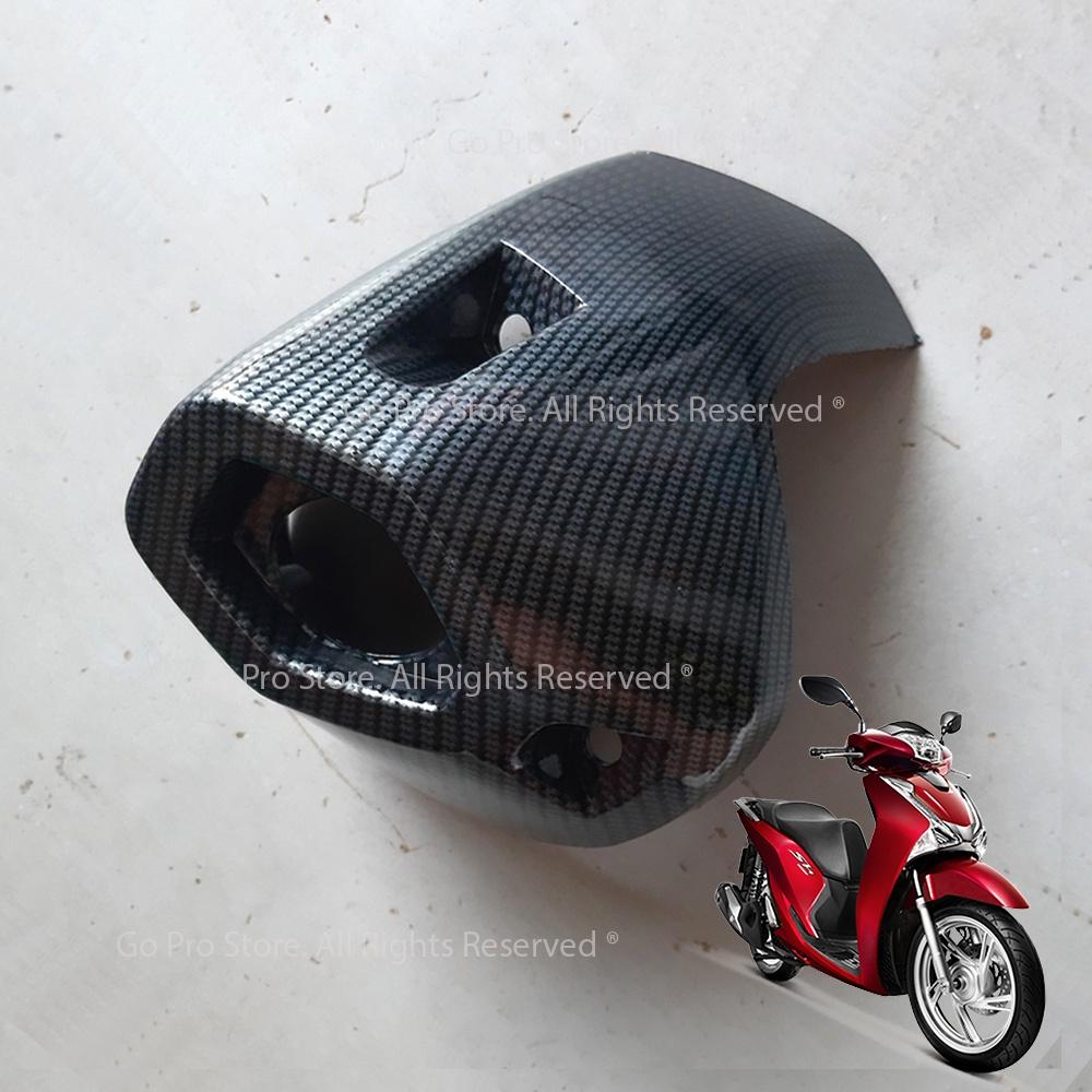 Ốp Chụp Đích Pô Dành Cho SH 2017 - 2019 Nhựa Xi