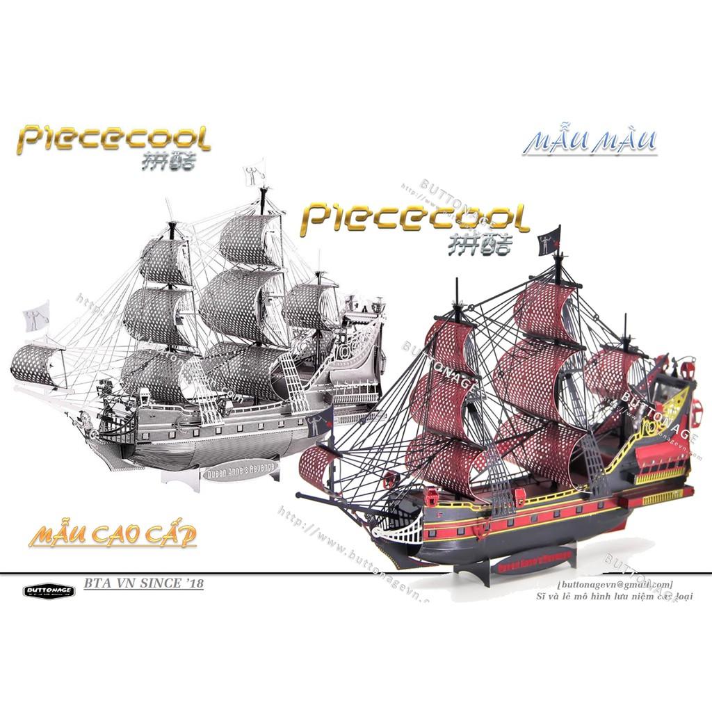 Mô Hình Lắp Ráp 3d Tàu Buồm Nữ Hoàng Anne Báo Thù - Queen Anne’s Revenge !