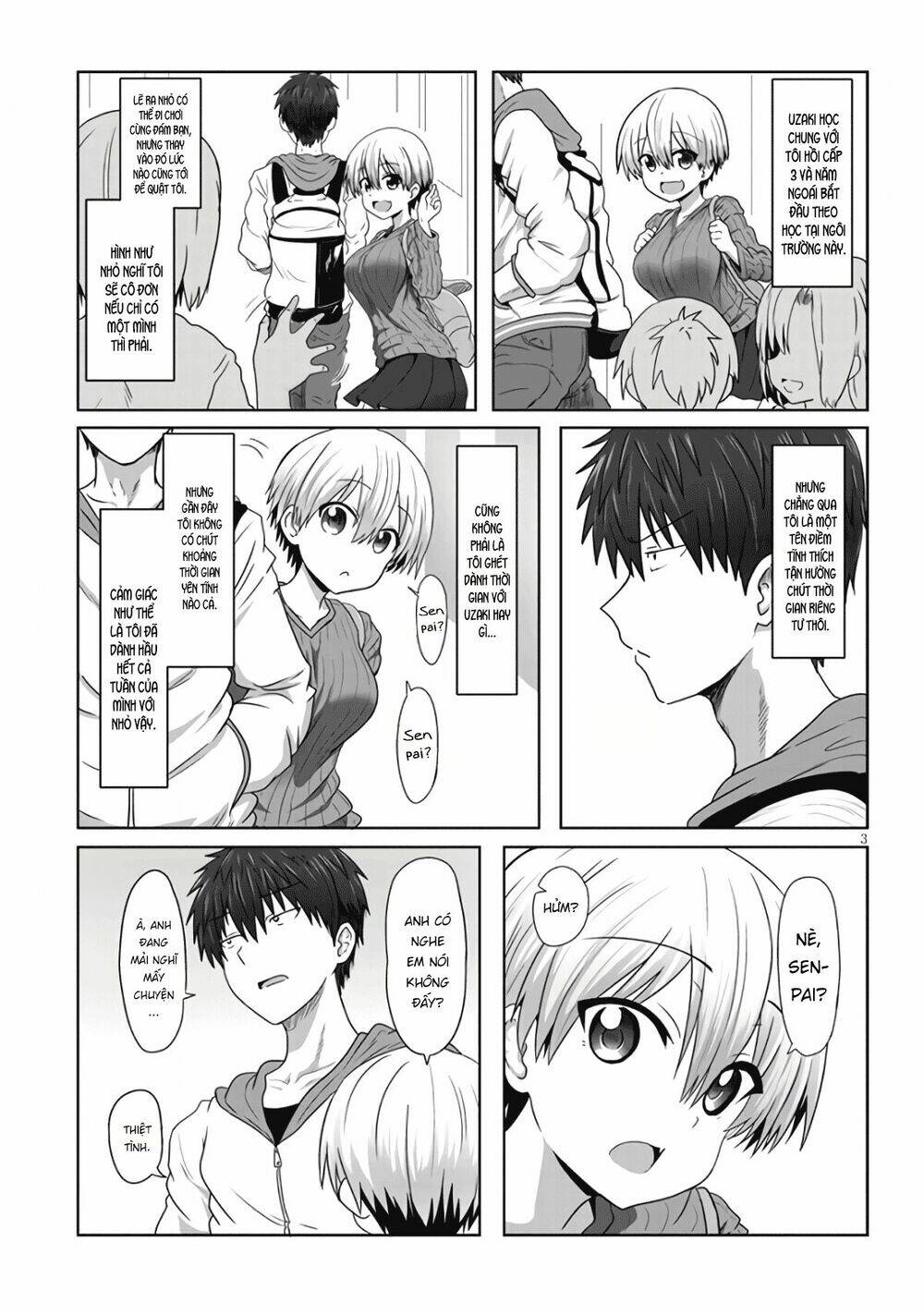 uzaki-chan muốn đi chơi! chapter 1.1 4