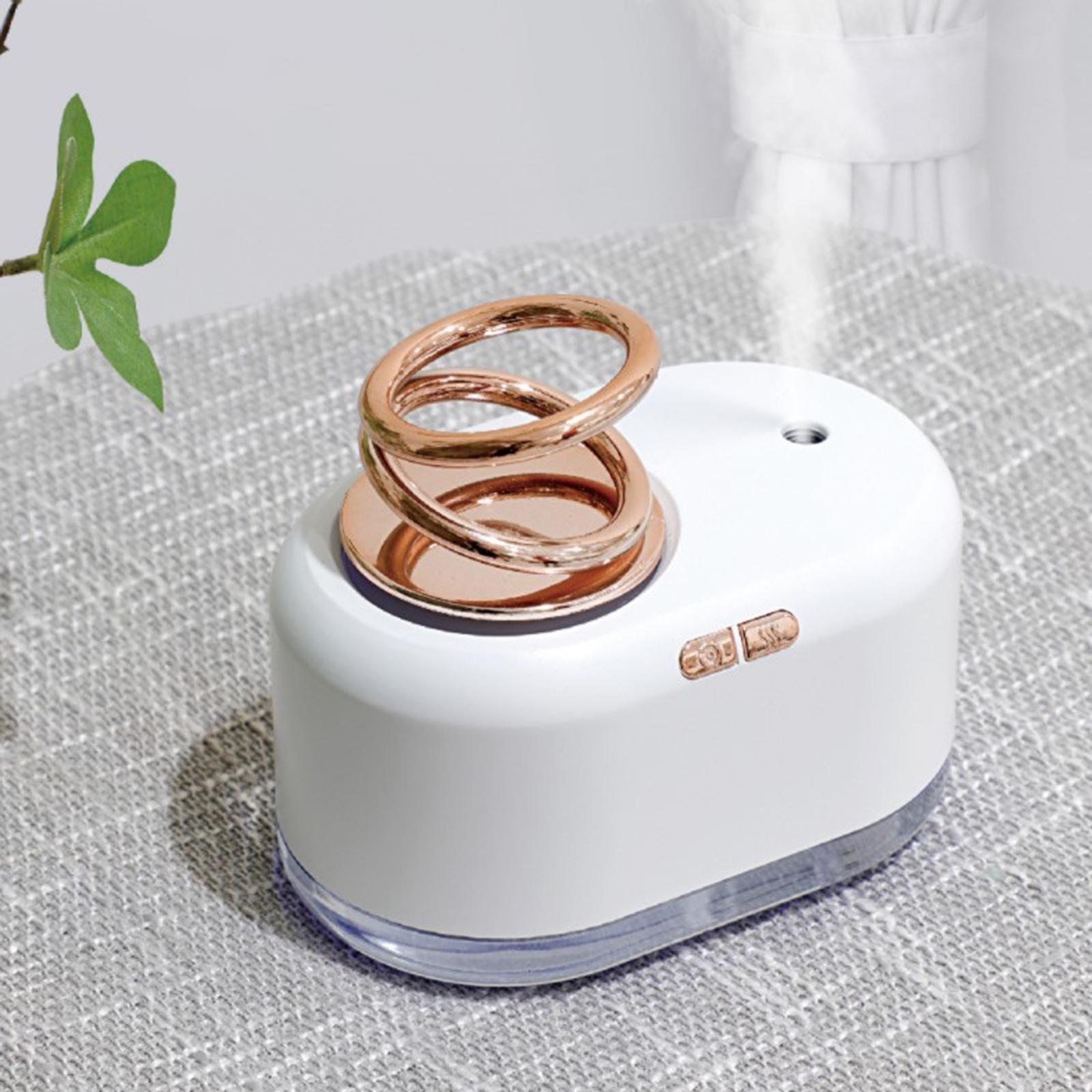 300ml Water Tank Cool Mist Humidifier Diffuser for Baby Home Bedroom Office Whisper-Quiet 2 Working Mist Mode, 7 Color LED Night Light,