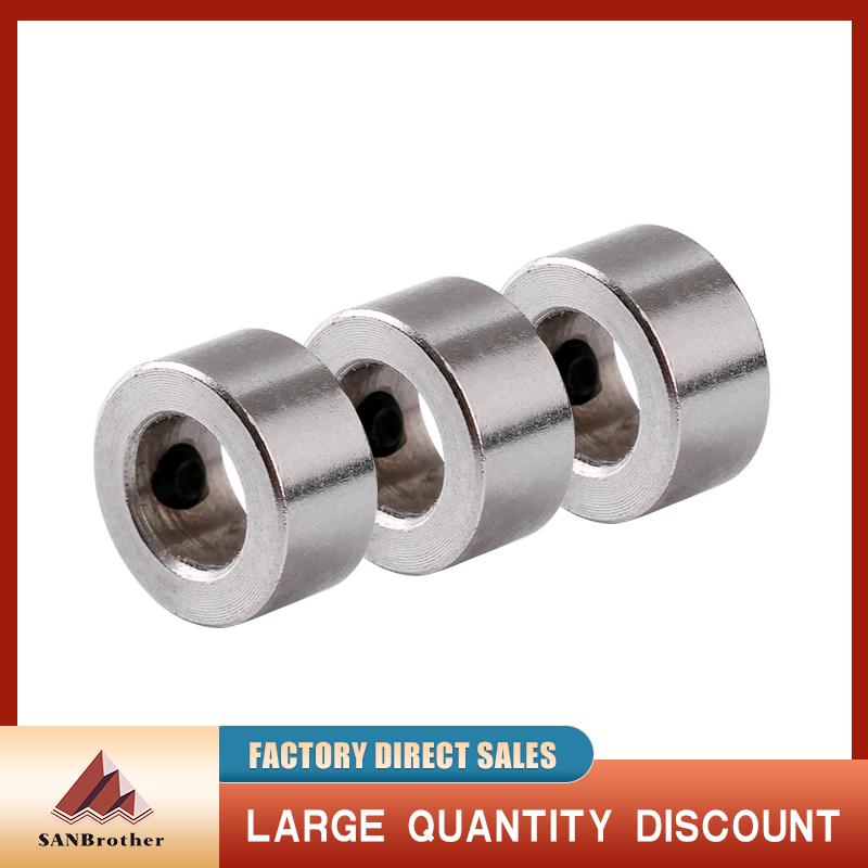 5 Cái Opensource Lock Collar T8 Vít Chì Vòng Khóa Khối Cách Ly Cột 2mm/3/4/5mm/6mm/8mm/10mm/12mm Cho Máy In 3D CNC