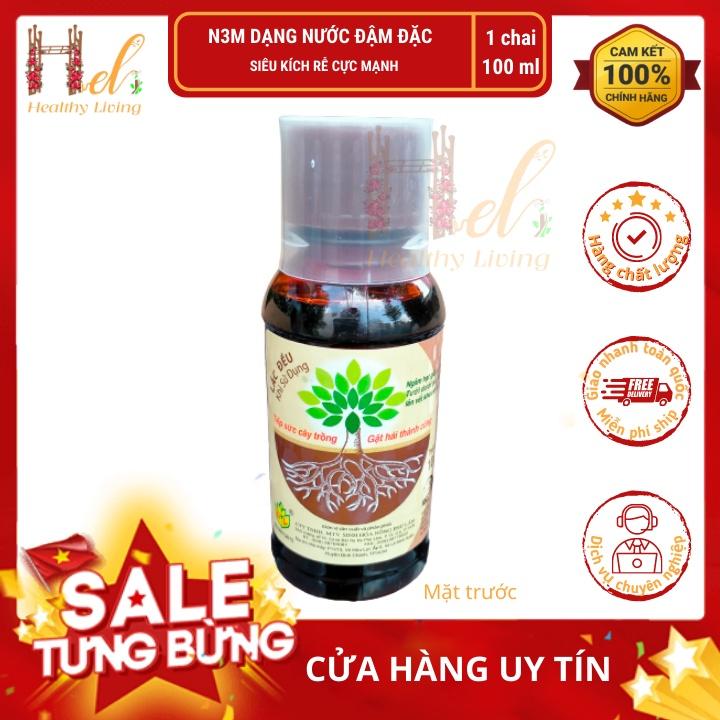 Phân Bón Ra Rễ Cực Mạnh N3M Dạng Nước Chai 100 mL