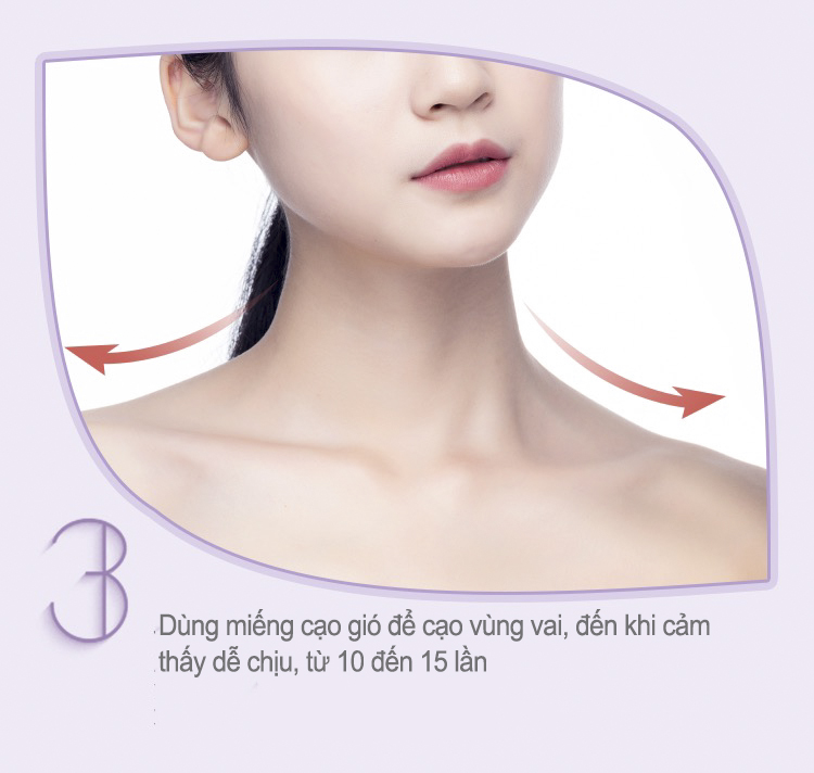 Dụng cụ cạo gió mát xa bằng sừng (MH843) Làm mịn da - nâng cơ và giảm đau toàn thân