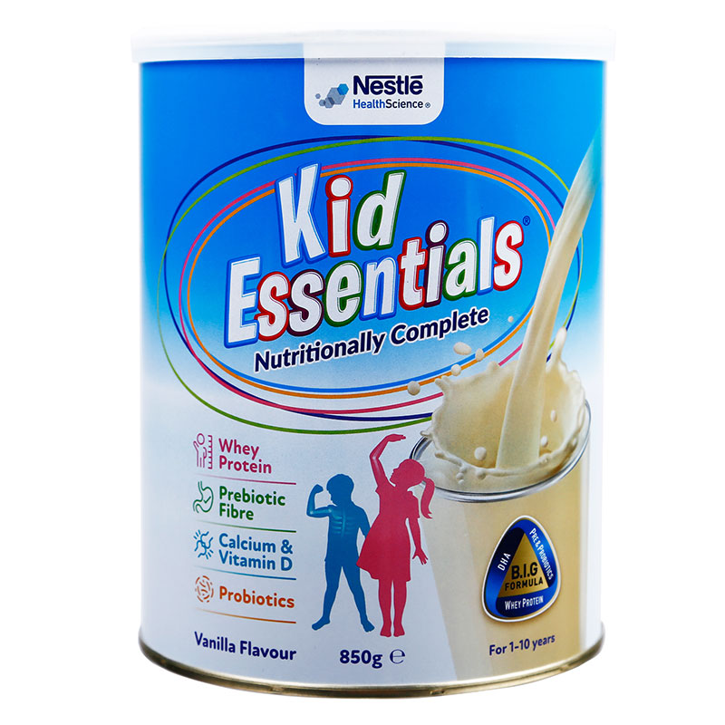 Sữa bột Nestle Kid Essentials cho trẻ 1 đến 10 tuổi (800g) - Nhập khẩu Australia