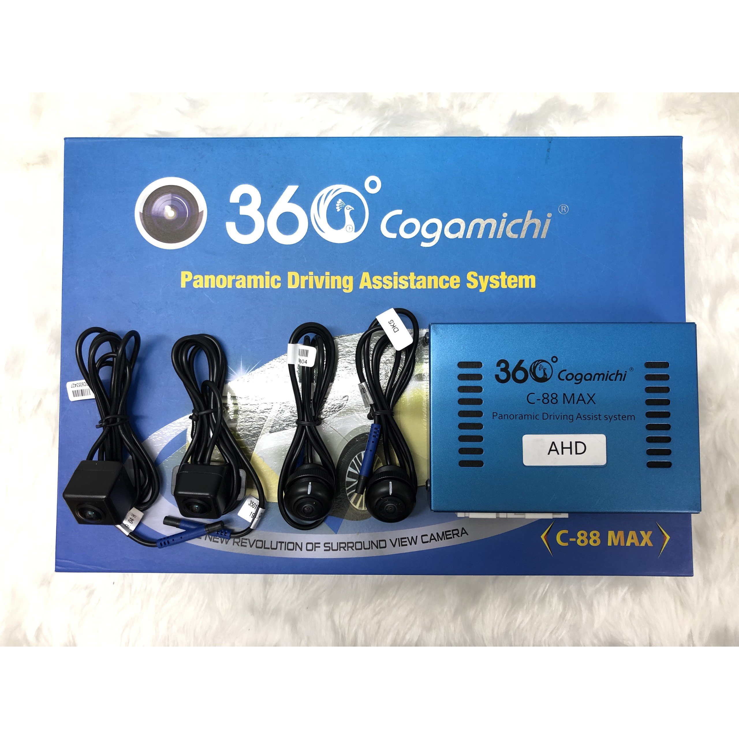 Camera 360 độ ô tô Cogamichi C-88Max Lens 0130 AHD – Hàng chính hãng