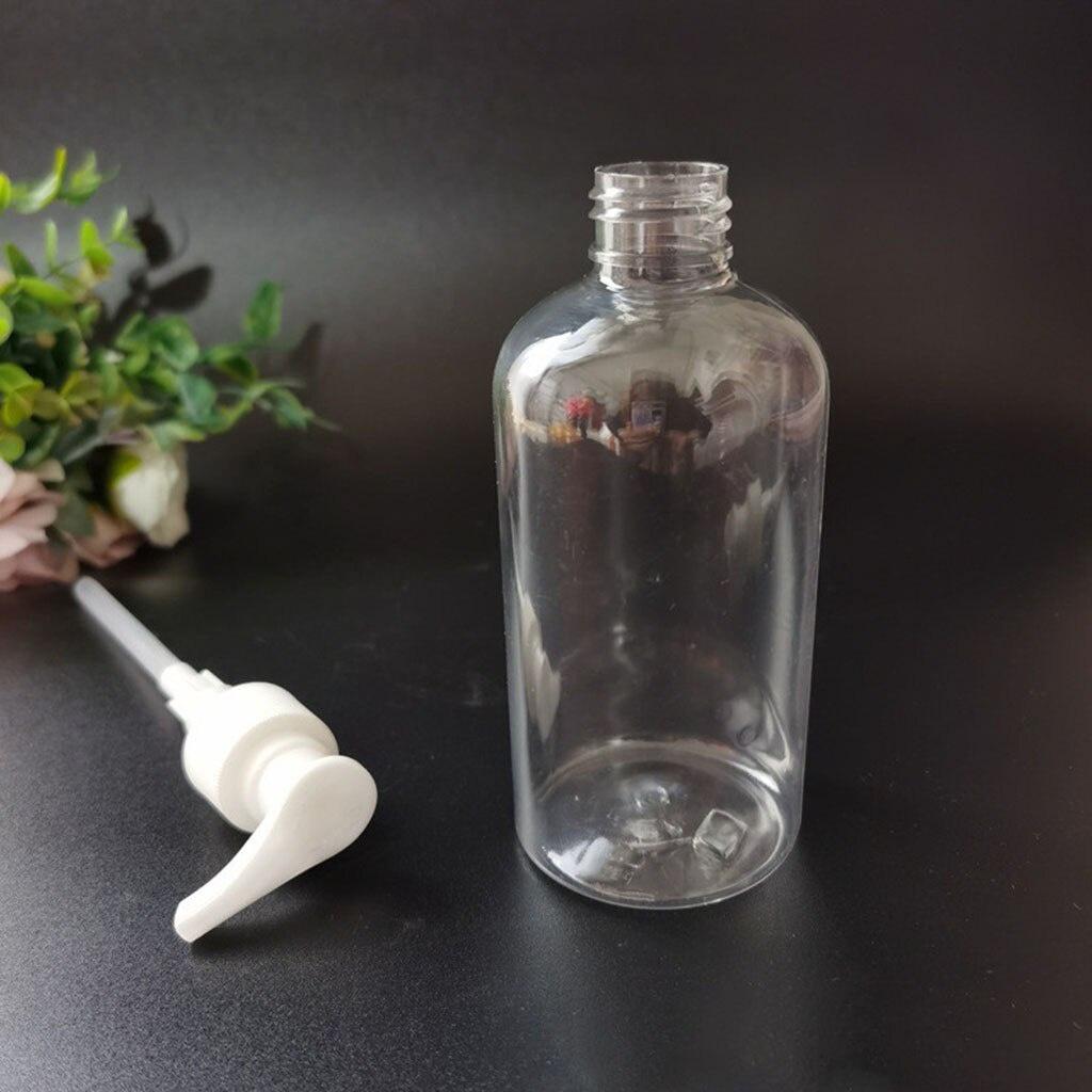 3Pcs Transparent Empty Spray Bottles 500ML Portable Refillable Bottle Cosmetic Hand Sanitizer Alcohol Dispenser