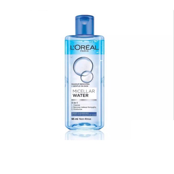 Nước tẩy trang LOREAL MICELLAR WATER DEEP CLEANSING EVEN FOR SENSITIVE SKIN 95ML