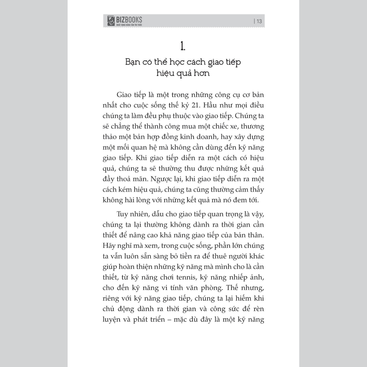 Sách - Giao Tiếp Tự Tin Trong 1 Phút - MCBooks