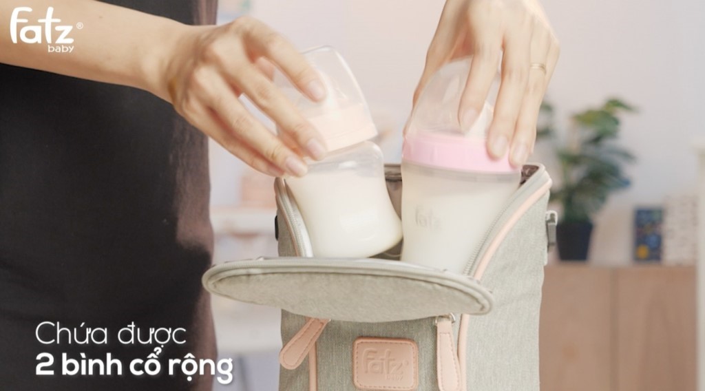 Túi giữ nhiệt bình sữa Fatzbaby - Thermo 2 - FB2016SL