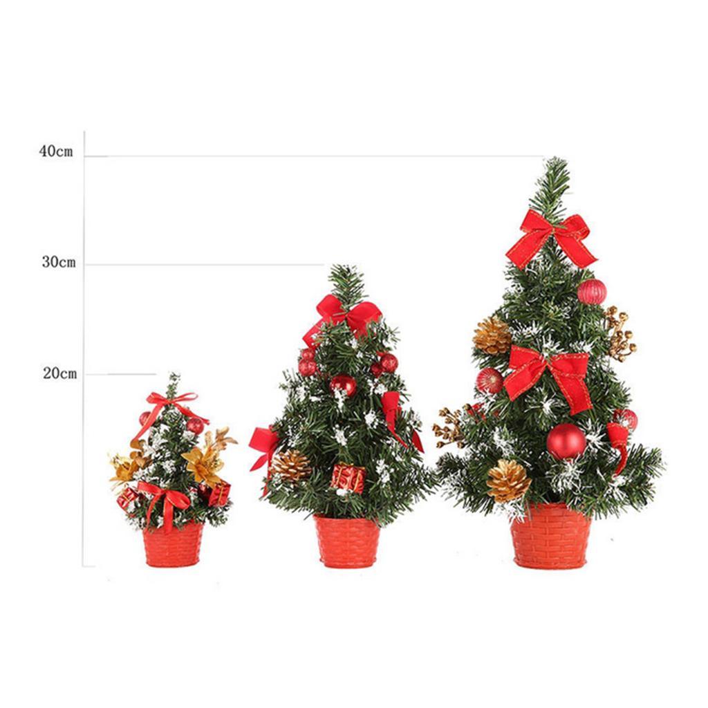 Adorable Christmas Tree with Baubles Home Decoration Ornaments Gift