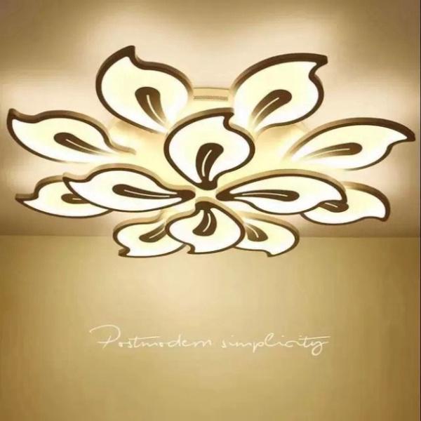 Đèn LED Mâm Ốp Trần MN056 , LED trang trí Phòng Khách, Đèn ốp trần phòng ngủ - 3 hình thức Sáng DT HQ