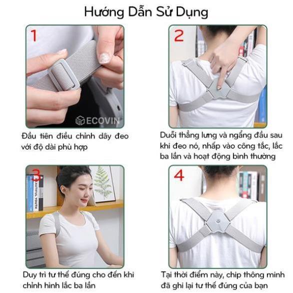 Đai Chống Gù Lưng Trẻ Em - HỖ TRỢ GIÚP TRẺ HÌNH THÀNH THÓI QUEN NGỒI THẲNG LƯNG